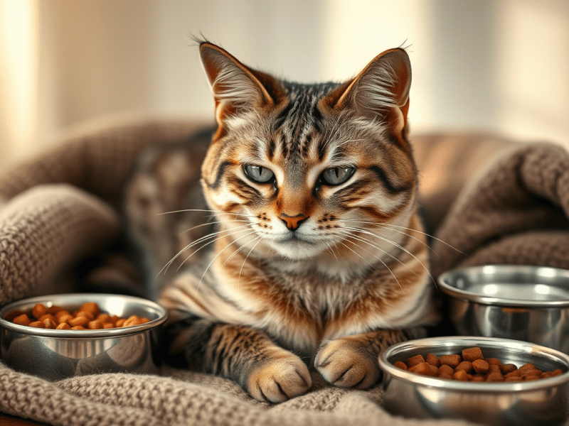 L’insuffisance rénale chez le chat : symptômes, alimentation et&nbsp;soins